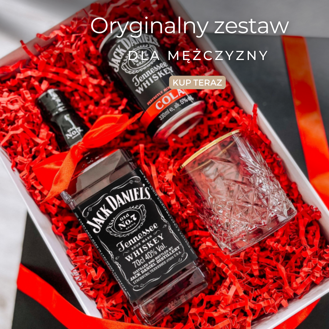 oryginalny zestaw dla mezczyzny